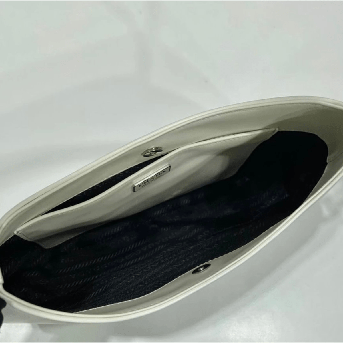 Prada – Cleo shoulder bag in brushed leather