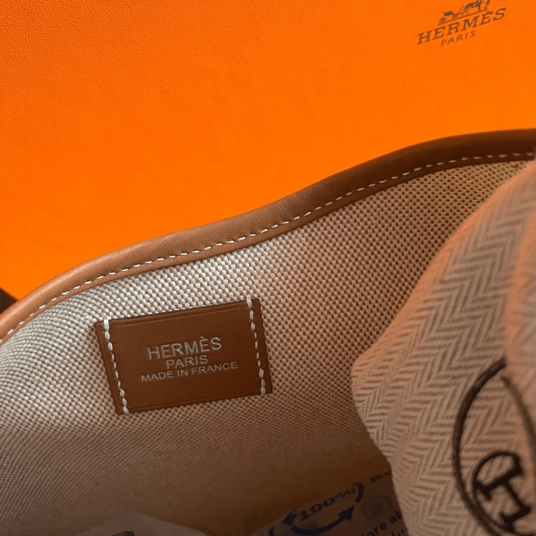 Hermès – P’tit Arçon Bag In Canvas & Leather