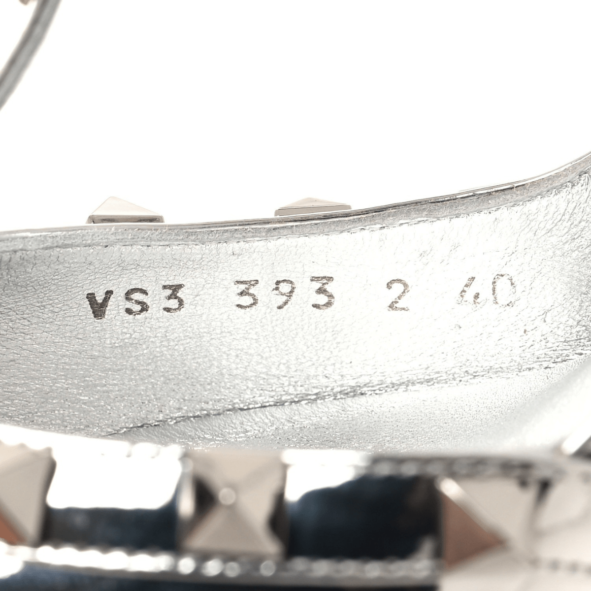 Valentino – Rockstud Silver Bag & Pumps Set