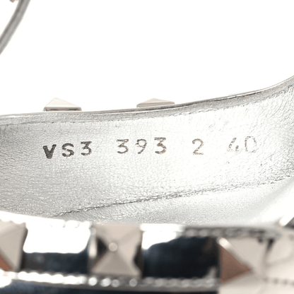 Valentino – Rockstud Silver Bag & Pumps Set