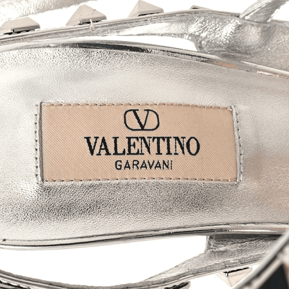 Valentino – Rockstud Silver Bag & Pumps Set