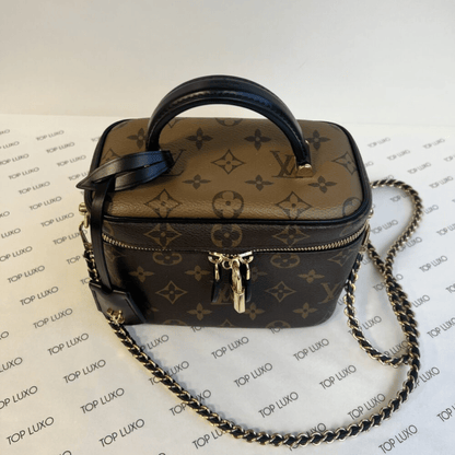 Louis Vuitton – Vanity PM & Frame Sandals Set