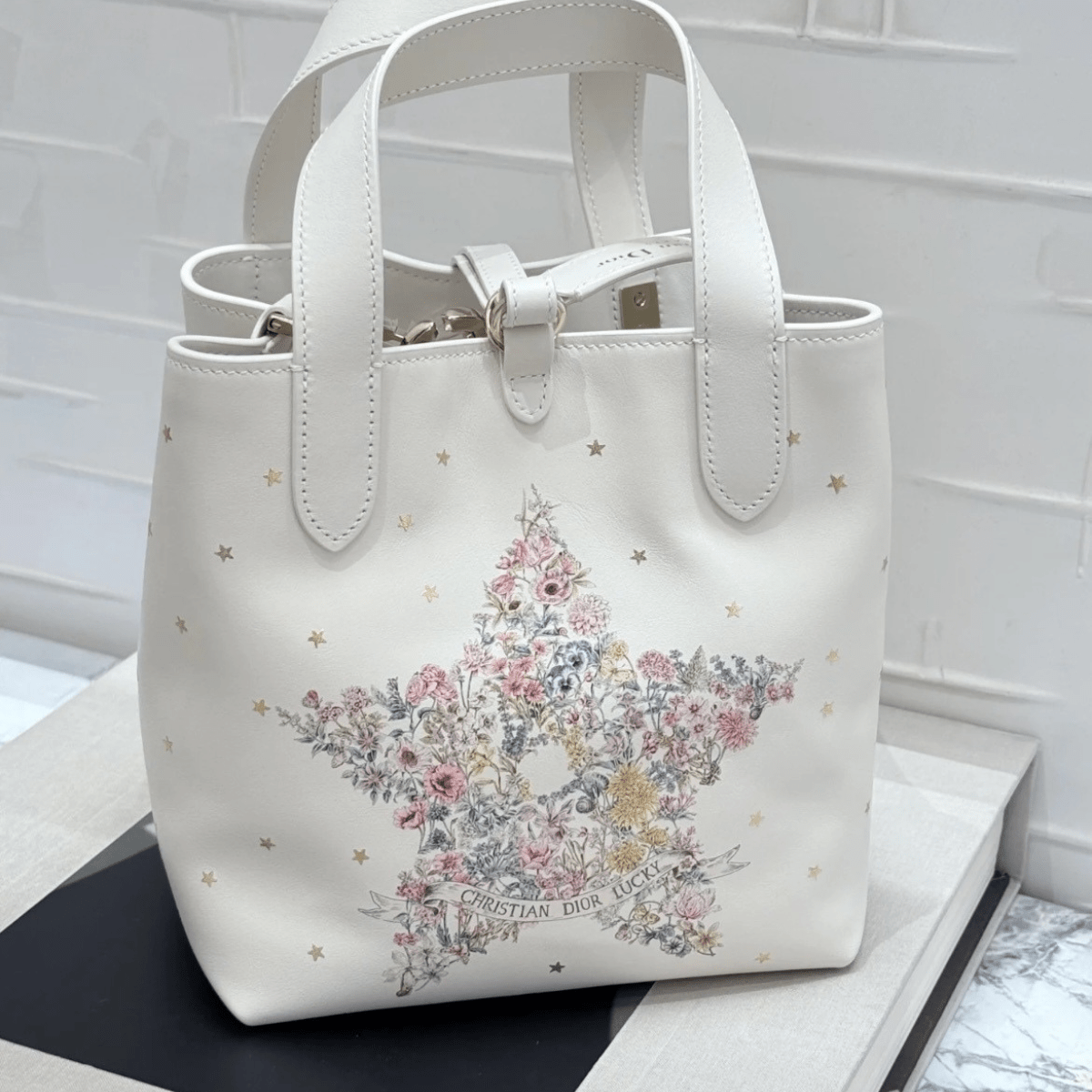 Dior – Lucky Dior Toujours Small Vertikale Tote Bag