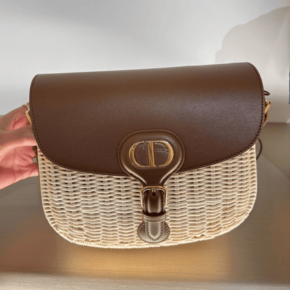 Dior Bobby Medium Bag and 30 Montaigne Wedge Slide Set