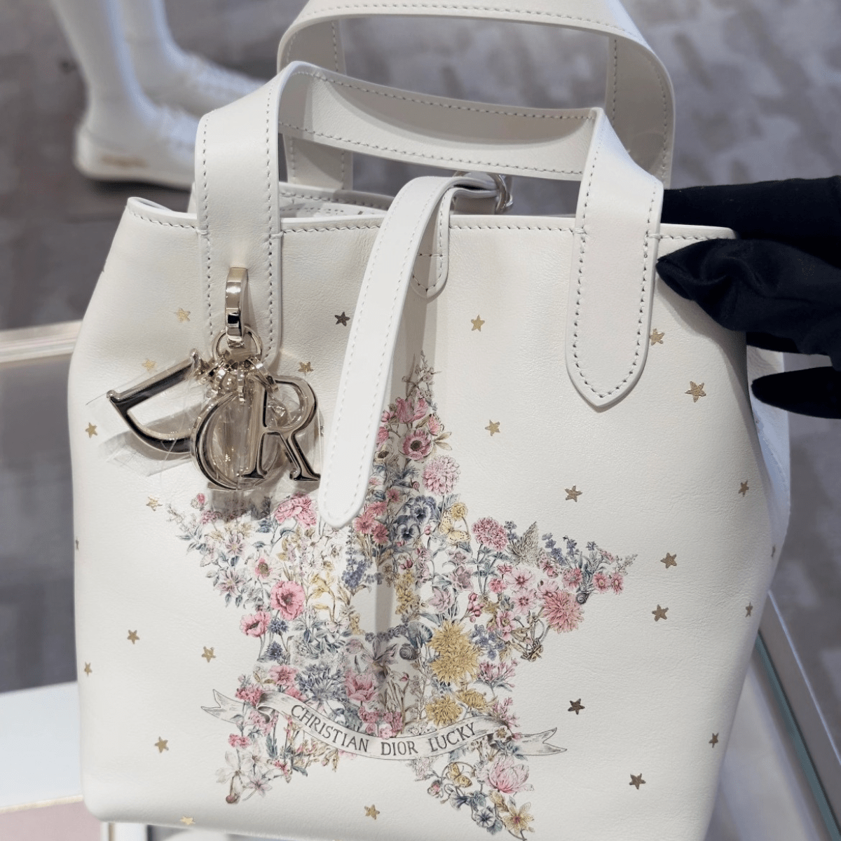 Dior – Lucky Dior Toujours Small Vertikale Tote Bag