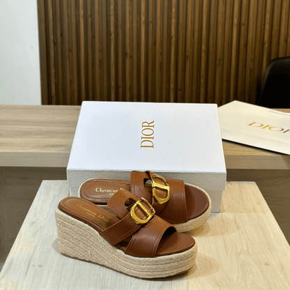 Dior Bobby Medium Bag and 30 Montaigne Wedge Slide Set