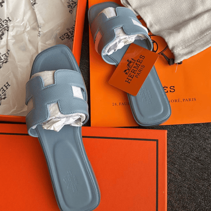 Hermès Oran Hellblau & Dior Lady D-Lite Blue Set