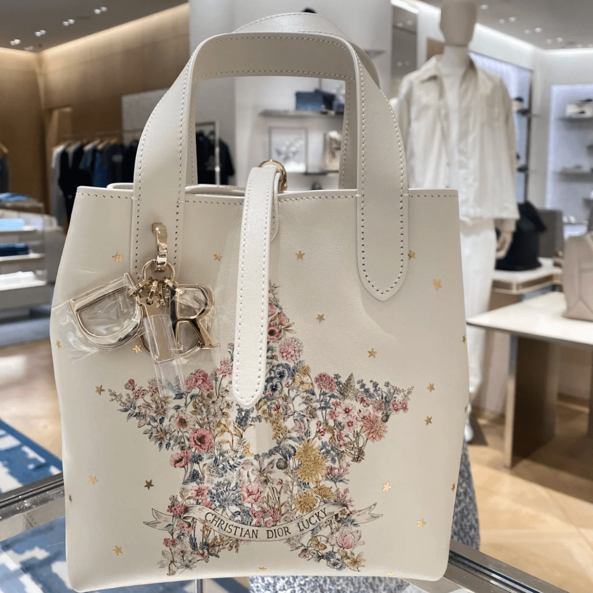 Dior – Lucky Dior Toujours Small Vertikale Tote Bag