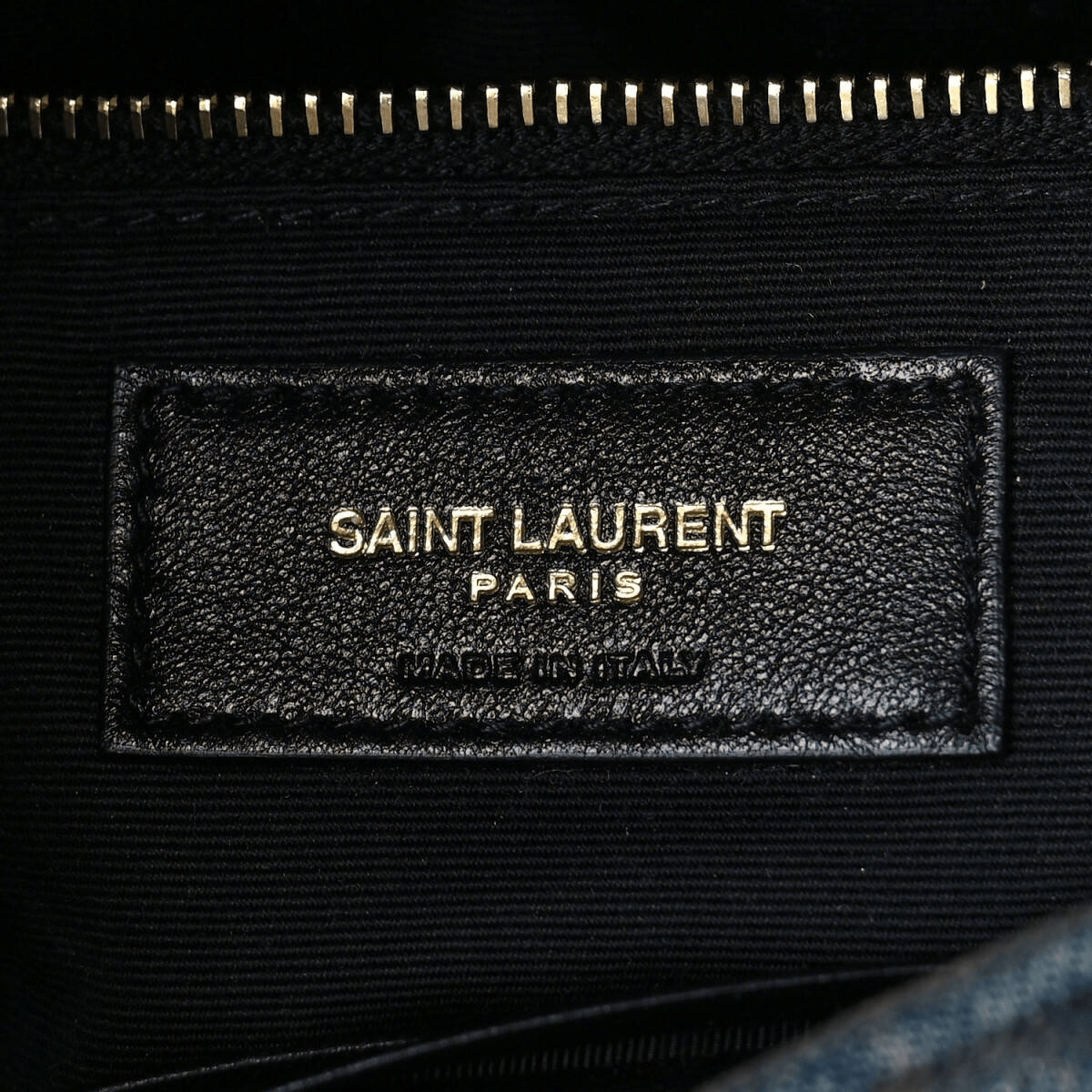 Saint Laurent Loulou Puffer Bag in Quilted Vintage Denim