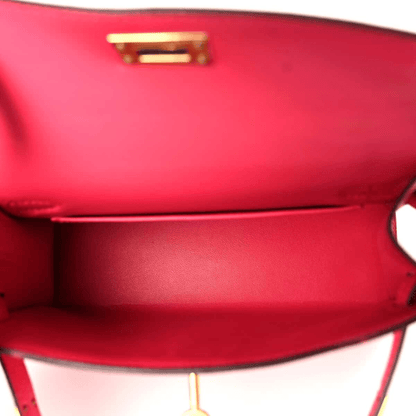 Hermès Kelly 20 Bag With Gold Hardware In Pink