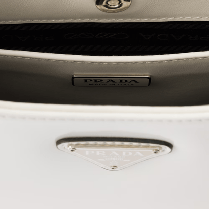 Prada – Cleo shoulder bag in brushed leather