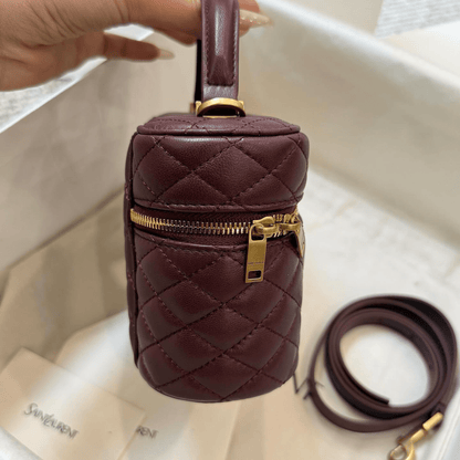 Yves Saint Laurent Gaby vanity case in lambskin