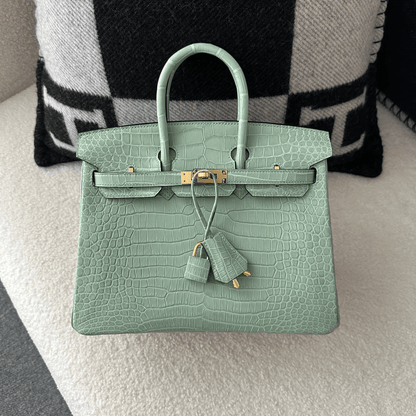 Hermès Kelly 28 Vert d’Eau Alligator – Limitierte Edition
