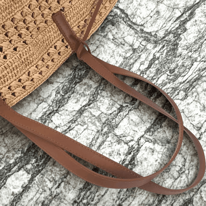 Yves Saint Laurent – Raffia Basket/Bag