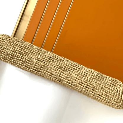 Yves Saint Laurent Icare Raffia Bag