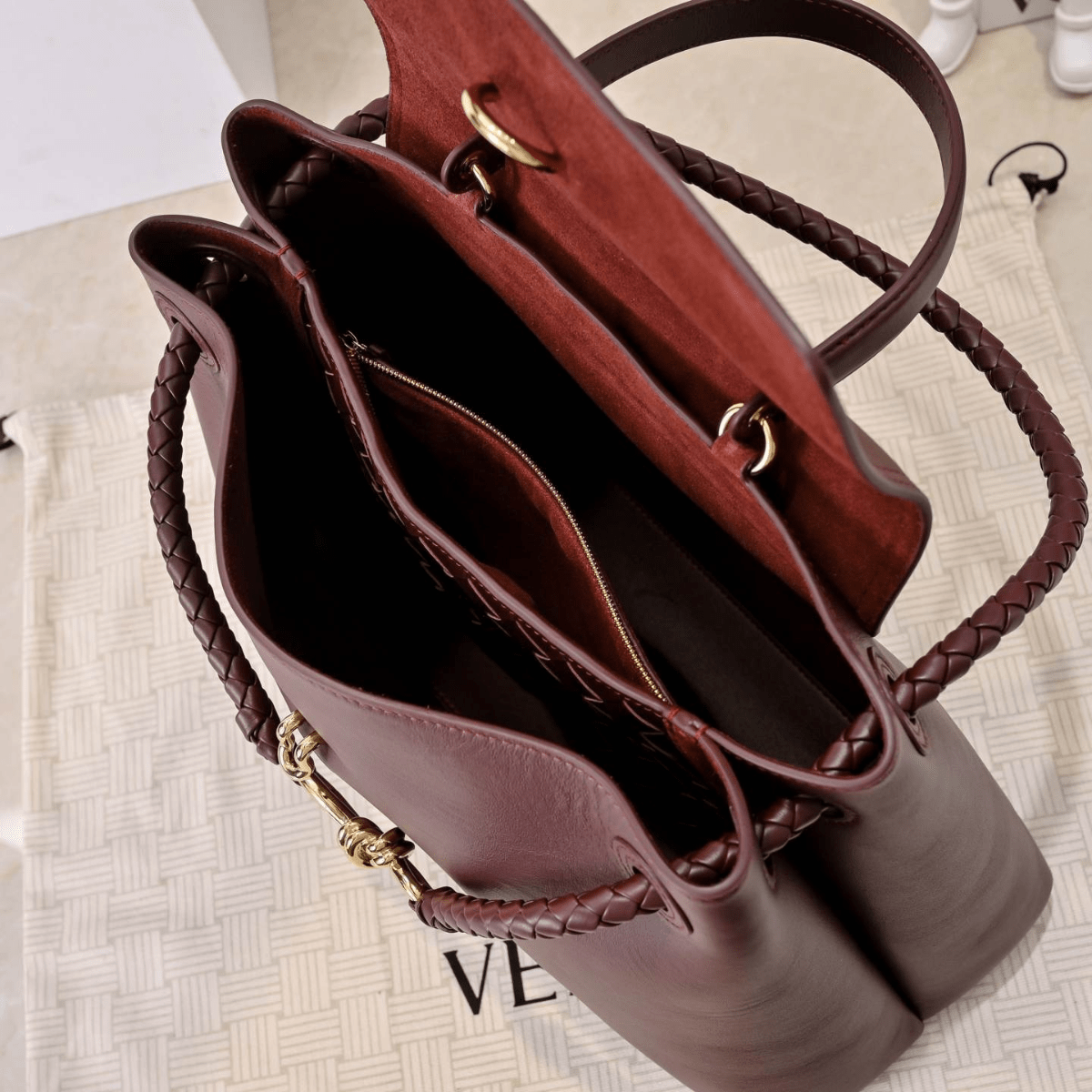 Bottega Veneta Ciao Ciao Barolo Bag