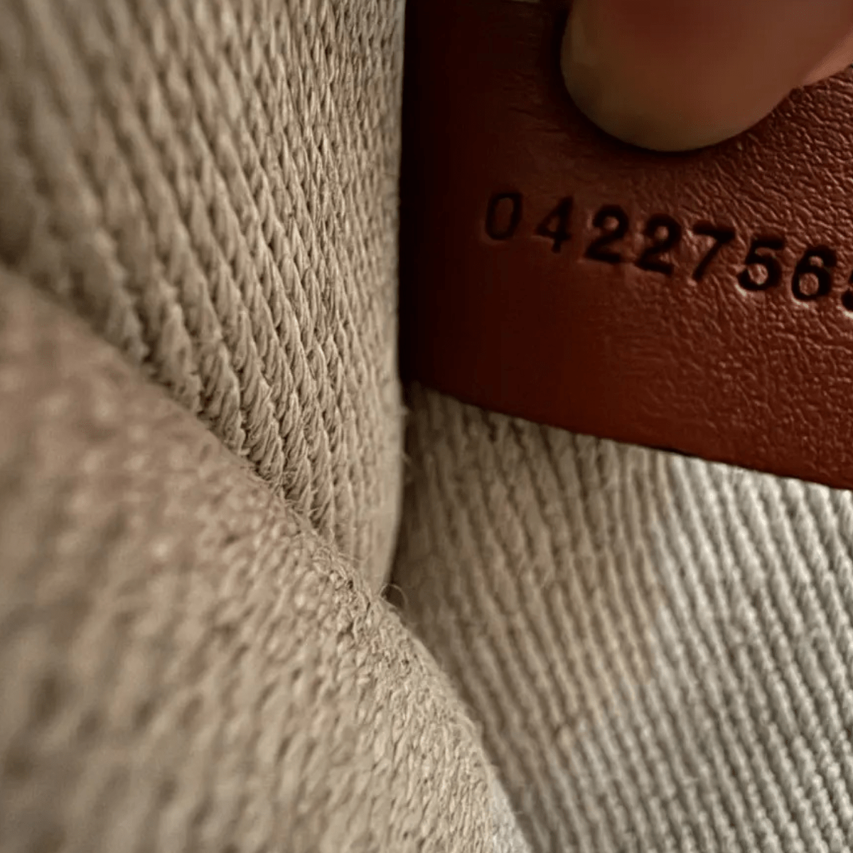 Large Woody Tasche aus Leinen von Chloé