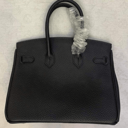 Hermès Birkin 25 Bag With Gold Hardware In Black