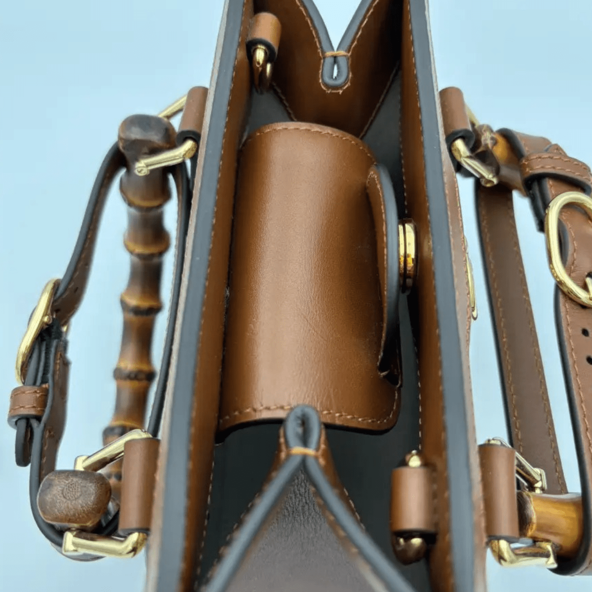 Gucci Diana Small Tote Bag with Crystals