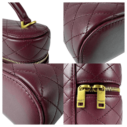 Yves Saint Laurent Gaby vanity case in lambskin