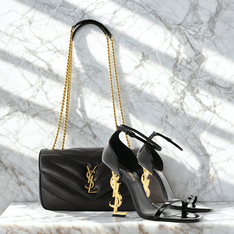 YSL Signature Set – Loulou Bag & Opyum Sandal
