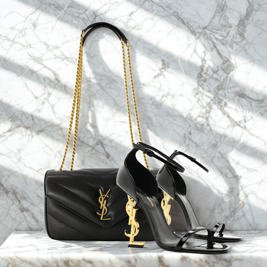 YSL Signature Set – Loulou Bag & Opyum Sandal