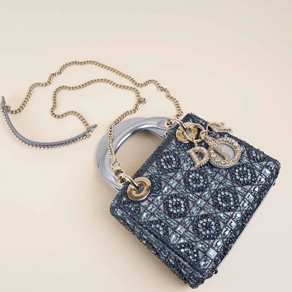 Lady Dior Mini Perlen Bag