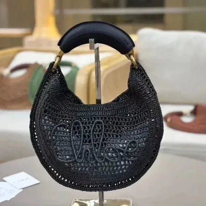 Chloé Hot Summer Banana Bag Made Of Raffia