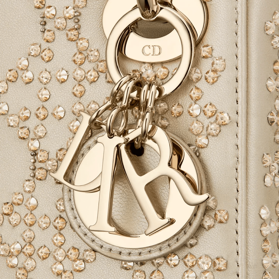 Dior – Mini Lady Dior With Pearl Embroidery