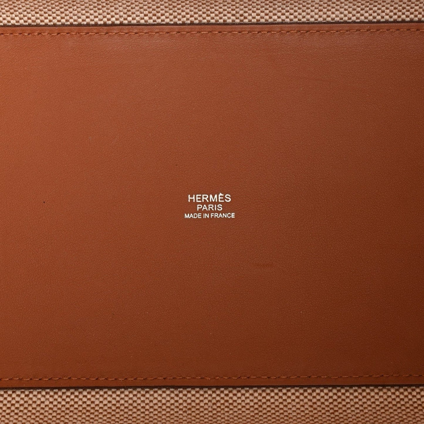 Hermès Cabas H en Biais 40 Bag