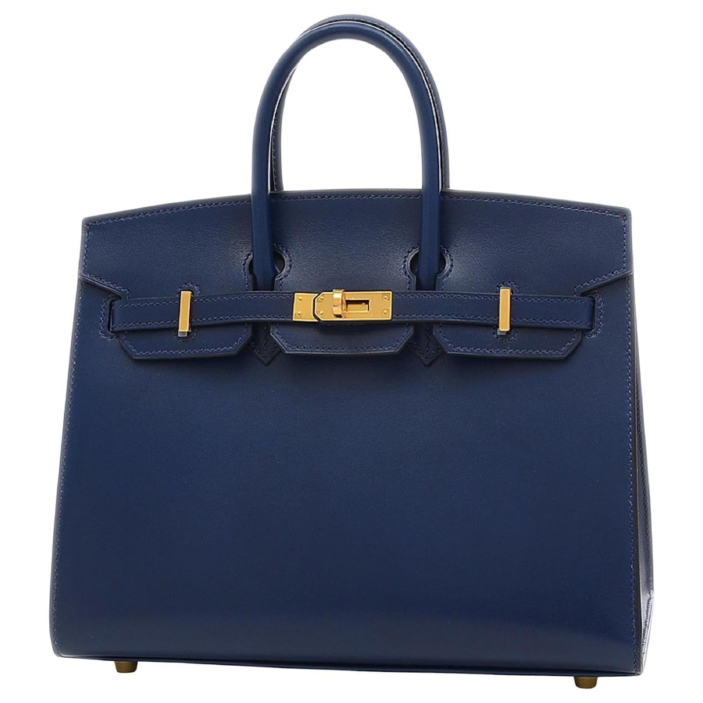 Hermès Birkin 25 HSS Craie/Gris Tourterelle In Togo Leather With Brushed Gold-Colored Fittings