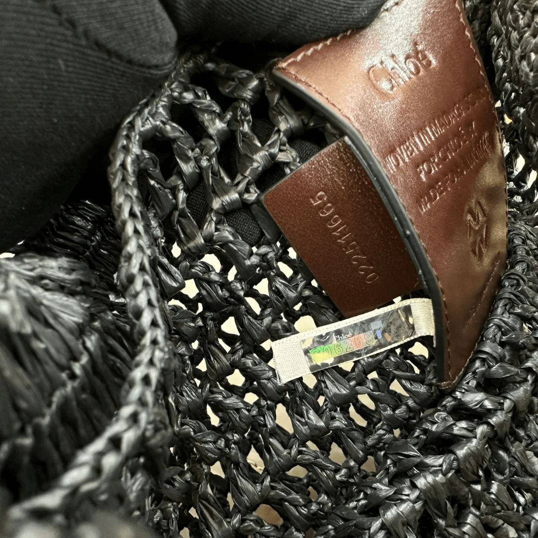 Chloé – Summer Banana Raffia Bag