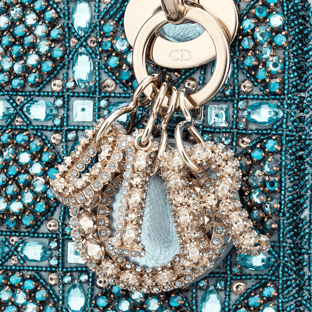 Lady Dior Mini Perlen Bag