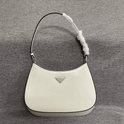 Prada – Cleo shoulder bag in brushed leather