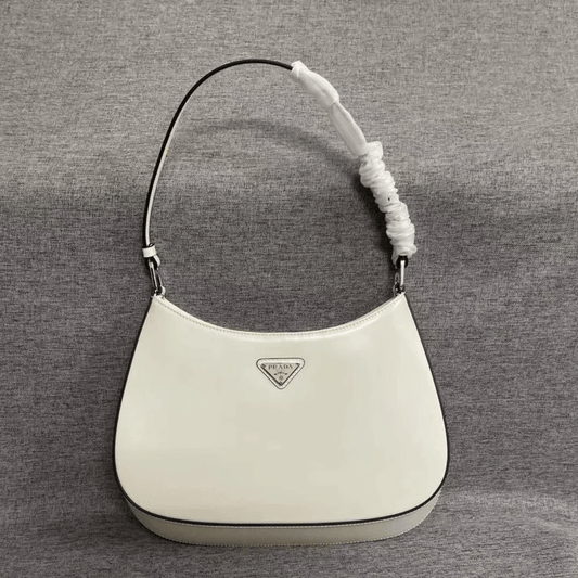 Prada – Cleo shoulder bag in brushed leather