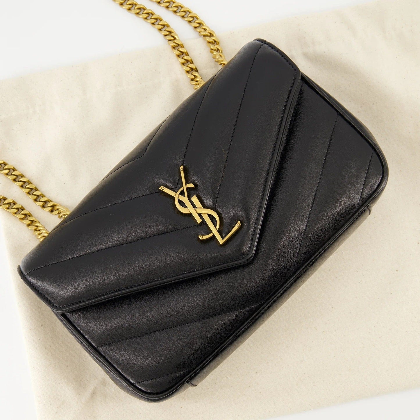 YSL Signature Set – Loulou Bag & Opyum Sandal
