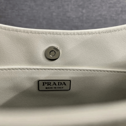 Prada – Cleo shoulder bag in brushed leather