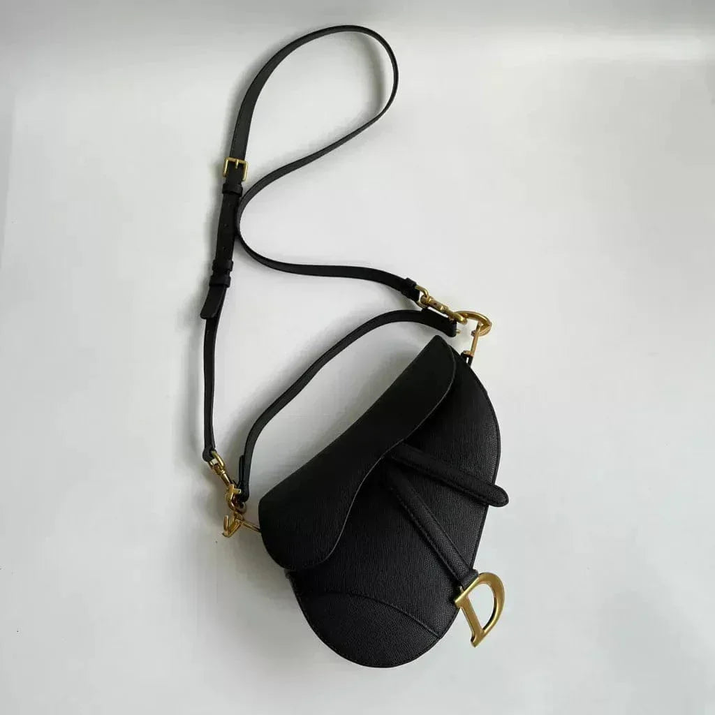 Dior Large Soft Saddle Bag with Straps