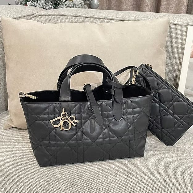 Dior Toujours Vertical Medium Tote Bag