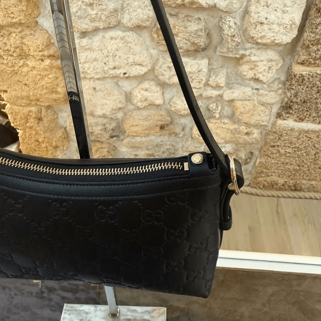 Gucci – Medium GG Emblem Shoulder Bag