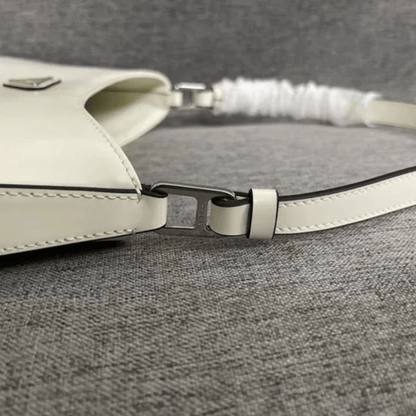 Prada – Cleo shoulder bag in brushed leather