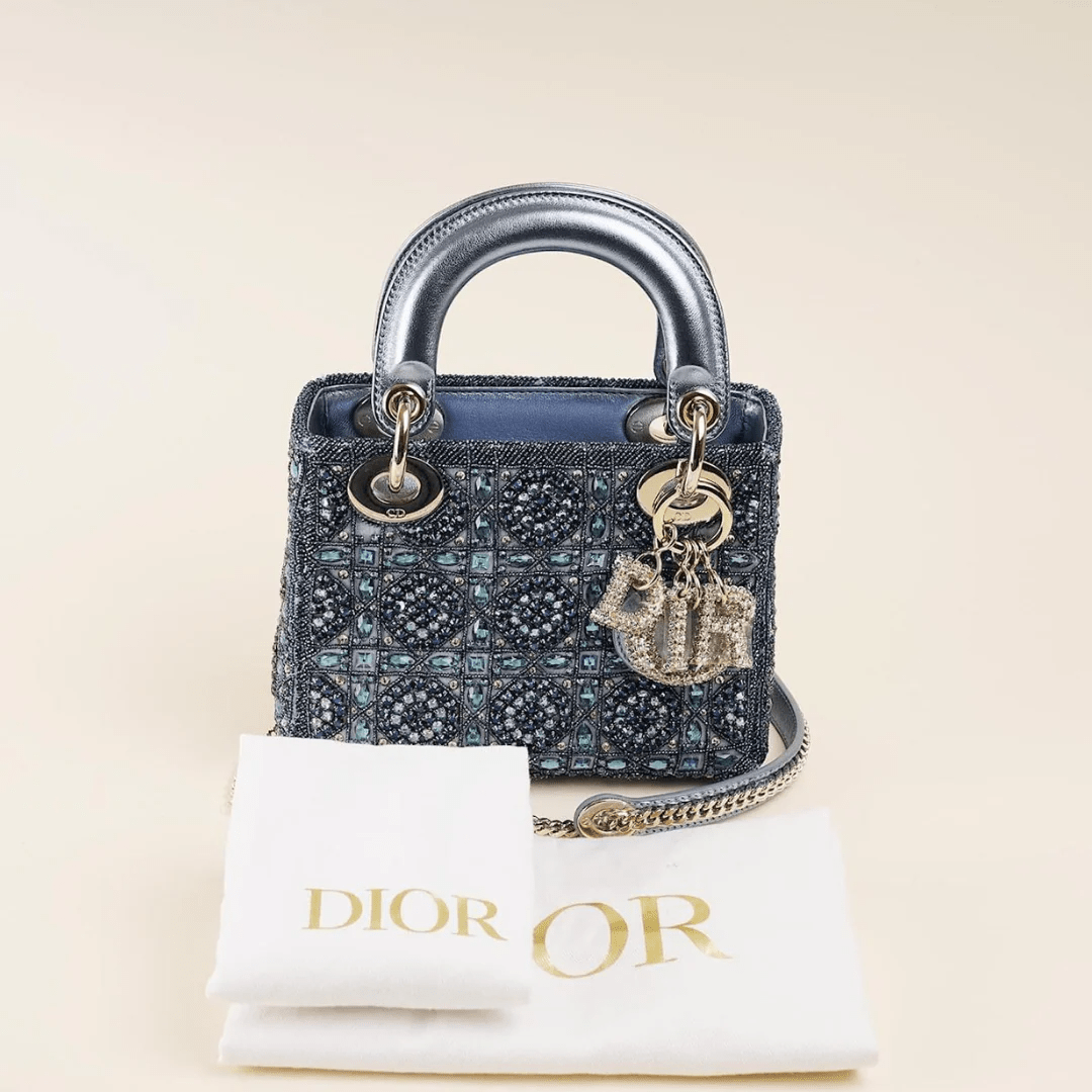 Lady Dior Mini Perlen Bag